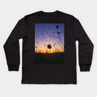 dry scabious Kids Long Sleeve T-Shirt